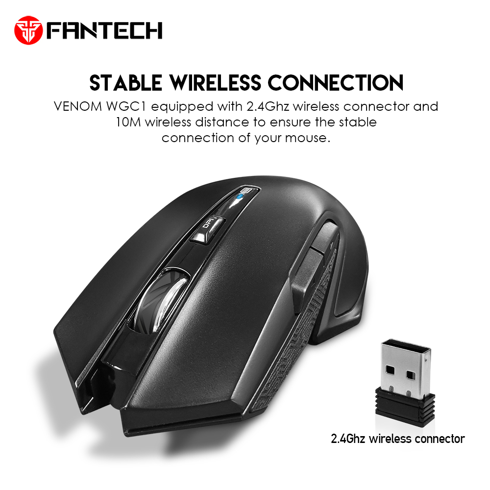 FANTECH WGC1 VENOM Wireless GAMING MOUSE