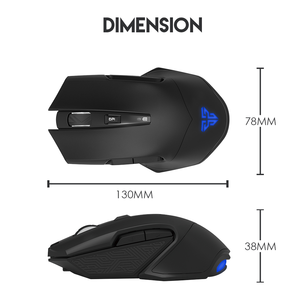 FANTECH WGC1 VENOM Wireless GAMING MOUSE
