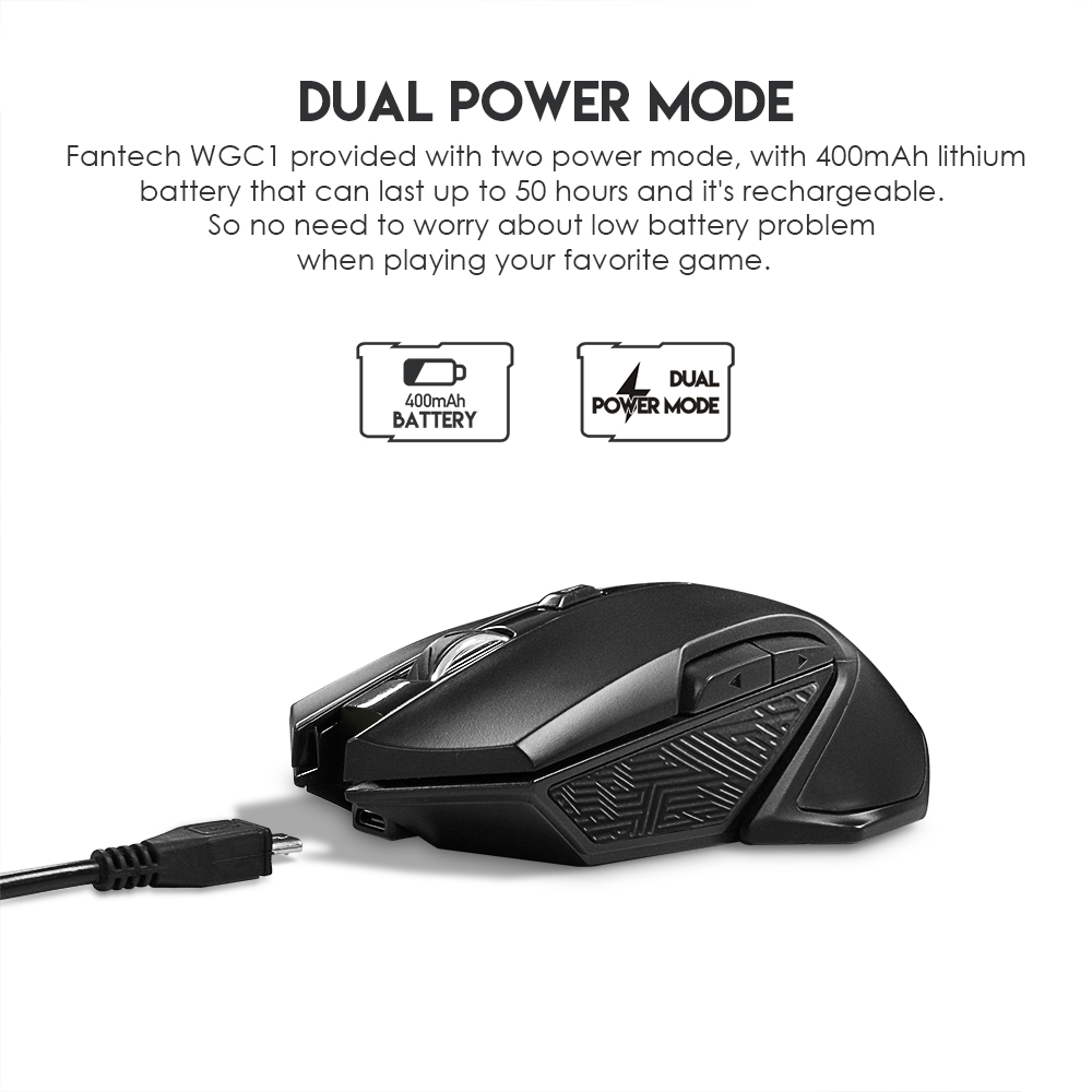 ماوس العاب لاسلكي FANTECH WGC1 VENOM