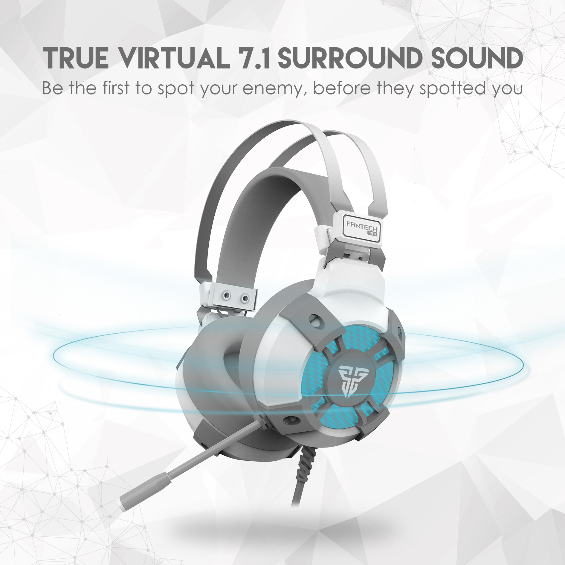 FANTECH HG11 CAPTAIN 7.1 SPACE EDITION GAMING HEADSET