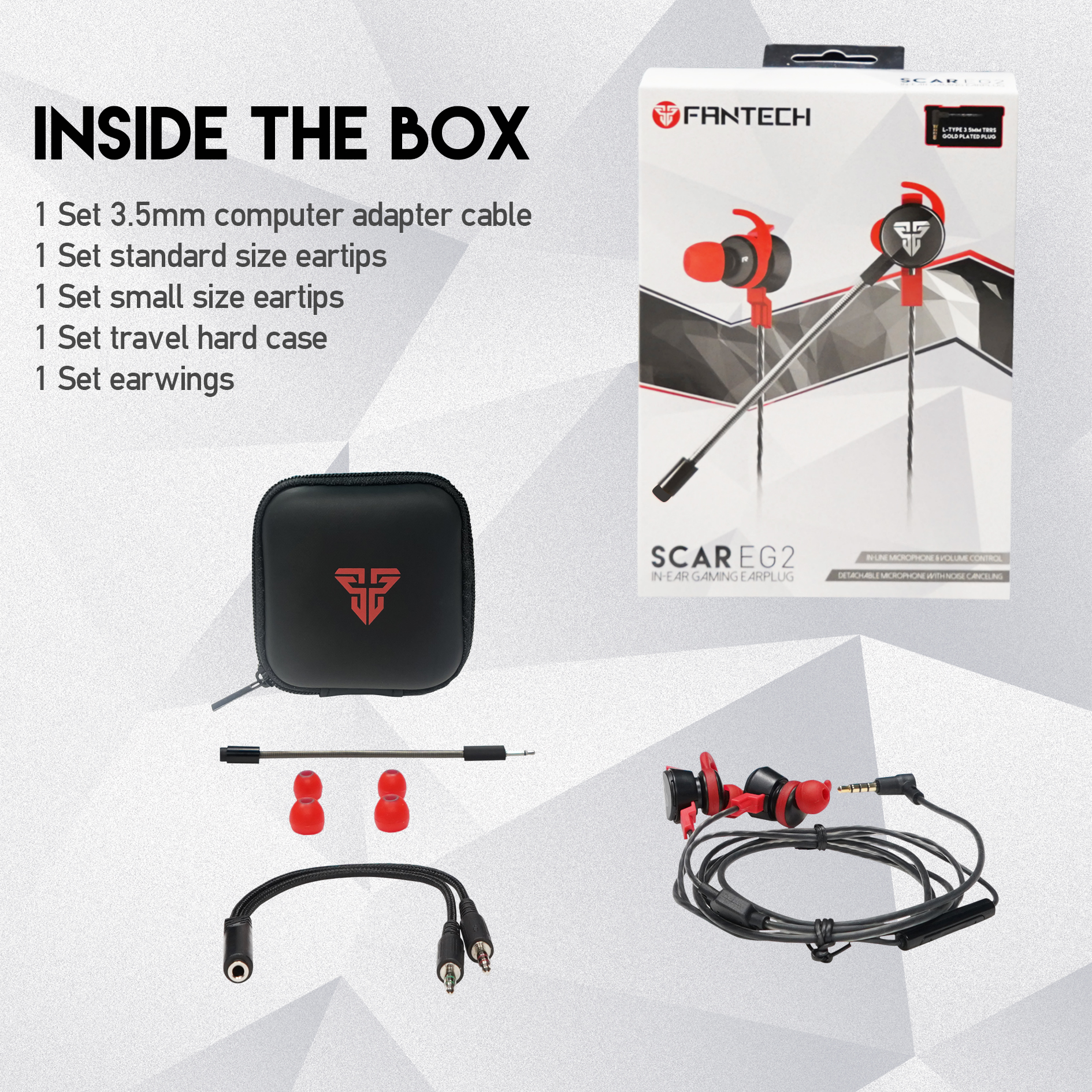 FANTECH EG2 SCAR Earphone