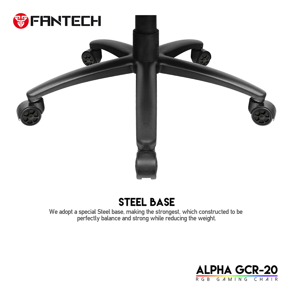 كرسي جيمنج FANTECH RGB ALPHA GCR-20