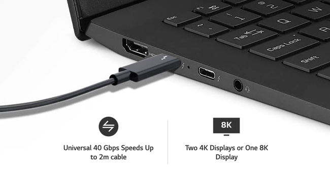 LG GRAM 16” Ultra-Lightweight & Slim 11Gen Intel Core i7 4-Cores w/ 99% DCI-P3 IPS Display & Big Battery - Silver
