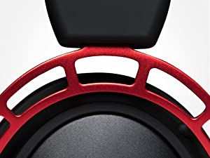HP HyperX Cloud Alpha Gaming Headset Dual Chamber Drivers Legendary Comfort  Aluminum Frame Detachable Microphone – Red