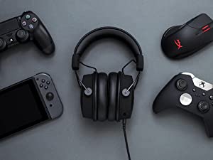 HP HyperX Cloud Alpha Gaming Headset Dual Chamber Drivers Legendary Comfort  Aluminum Frame Detachable Microphone – Red