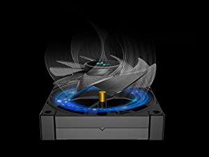 DeepCool AK620 Zero Dark CPU Air Cooler Mighty 260w TDP 6 Copper Heat Pipes Dual-Tower CPU Cooler w/ 2x120mm Fans