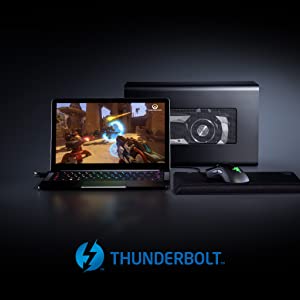 Razer Core X Chroma Thunderbolt 3 External Graphics Enclosure (eGPU) Windows & Mac w/ RGB Chroma Lighting