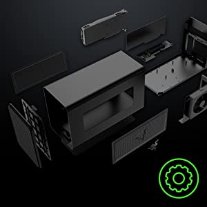 Razer Core X Chroma Thunderbolt 3 External Graphics Enclosure (eGPU) Windows & Mac w/ RGB Chroma Lighting