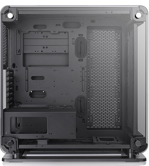 Thermaltake Core P6 TG Dual-Form Transformable 2-Way Layout Mid Tower Case - Black