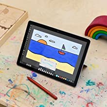 Microsoft Surface Go 2 (Latest Model) Pentium Gold 2-Cores 2-in-1 Touch Screen - Platinum