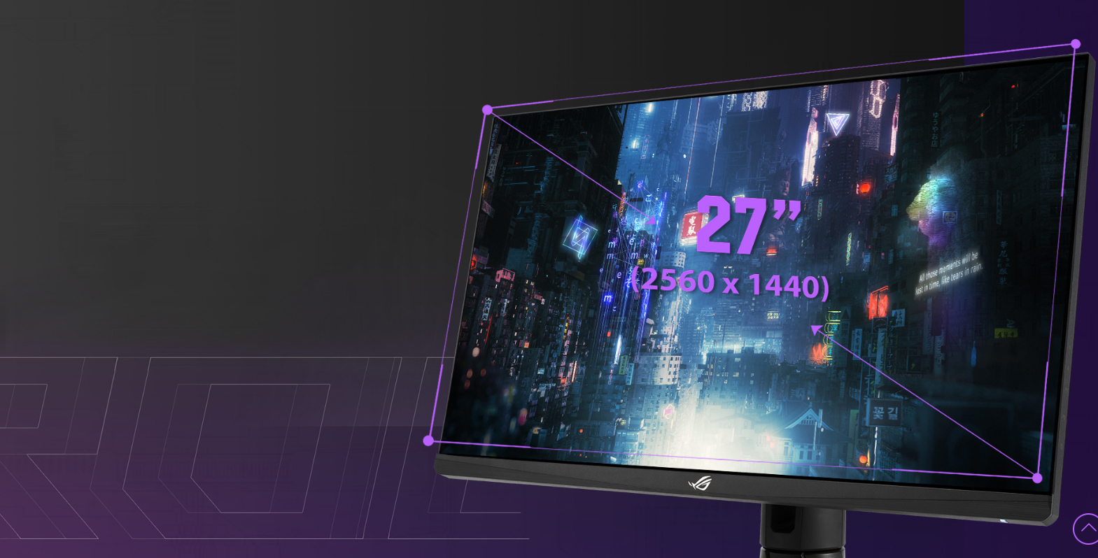 ASUS ROG Strix XG27AQM 27” IPS HDR 2K 0.5ms Fast IPS 270Hz HDR 400 G-SYNC Compatible