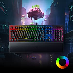 Razer BlackWidow V3 Mechanical Keyboard Yellow Switches Chroma