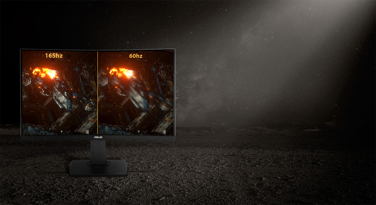 ASUS TUF VG27BQ Gaming 27\" 2K HDR 165Hz 0.4ms Extreme Low Motion Blur Speaker G-SYNC Compatible