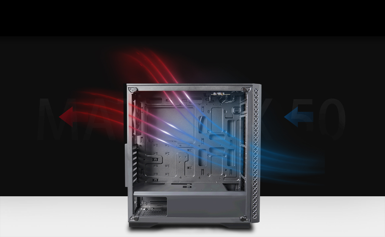 DeepCool MATREXX 50 Tempered Glass Side & Front Panel Gaming Case