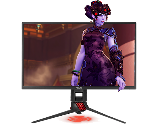 ASUS ROG Strix XG258Q 24.5” Full HD 240Hz 1ms Eye Care G-Sync Compatible with DP Dual HDMI