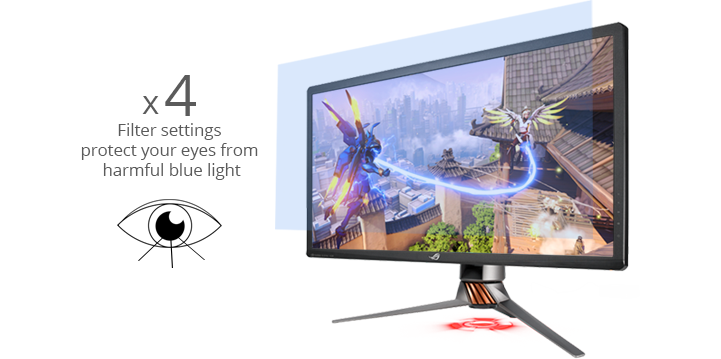 ASUS ROG Strix XG258Q 24.5” Full HD 240Hz 1ms Eye Care G-Sync Compatible with DP Dual HDMI