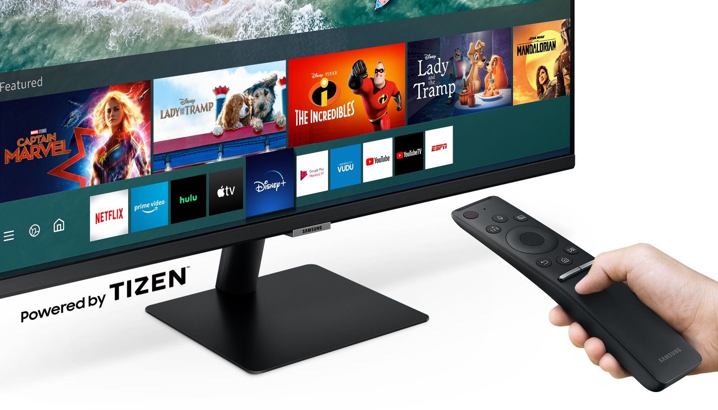 Monitor SAMSUNG M5 27-Inch FHD HDR10 SMART
