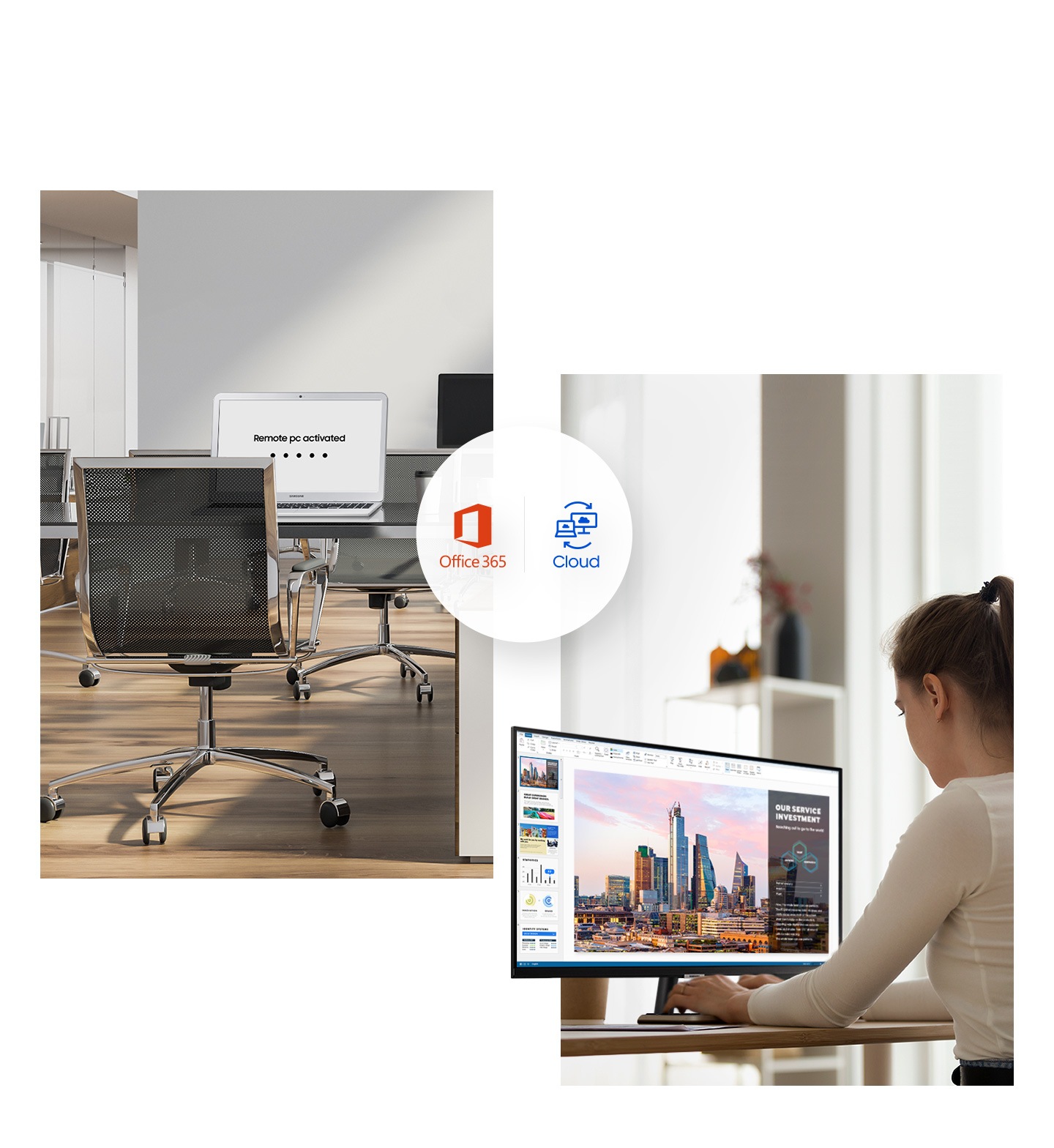 Monitor SAMSUNG M5 27-Inch FHD HDR10 SMART
